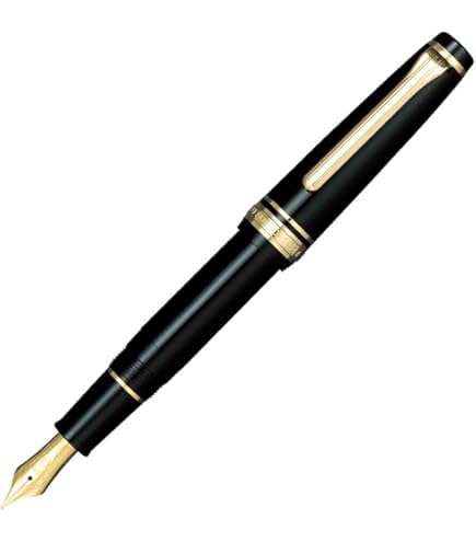 ！廃盤品!セーラー万年筆ブラック旧型タイプ14Ｋ セーラー万年筆 レディプロフィット 旧 SAILOR Lady PROFIT
